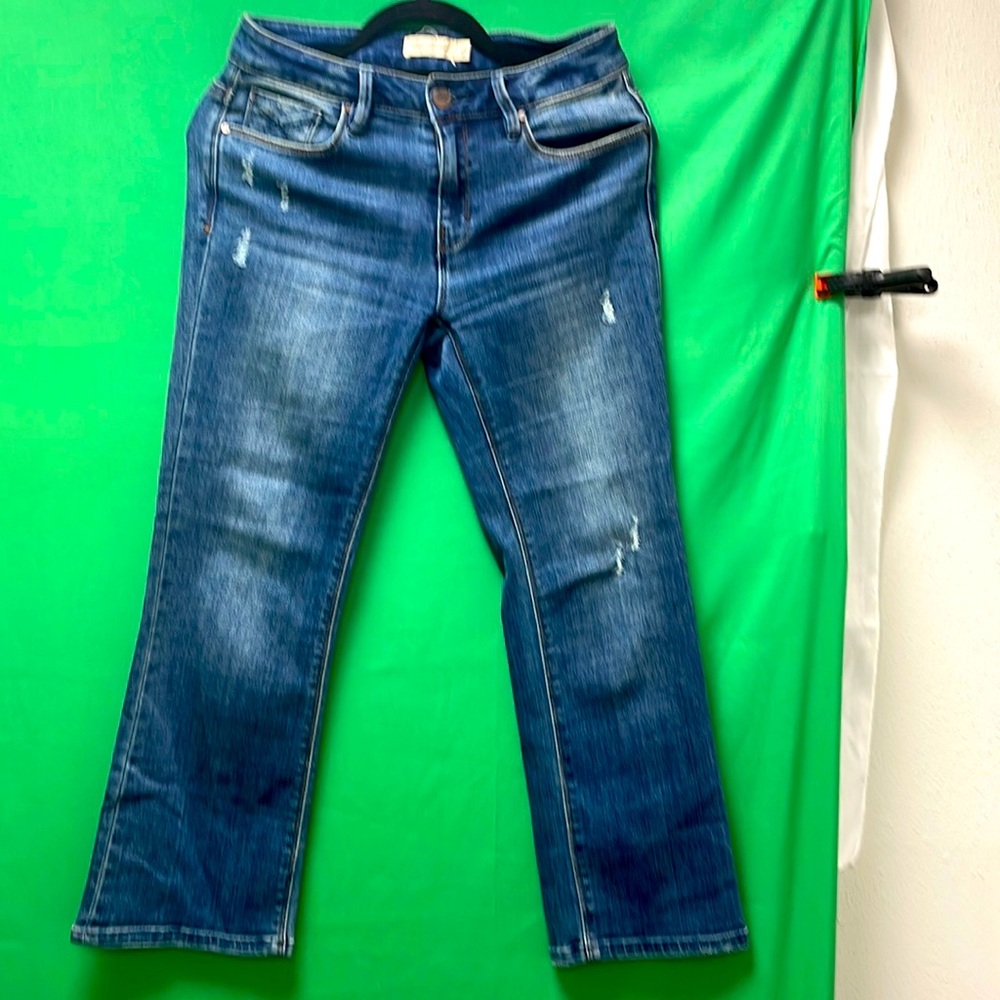 Jeans with cut out designs